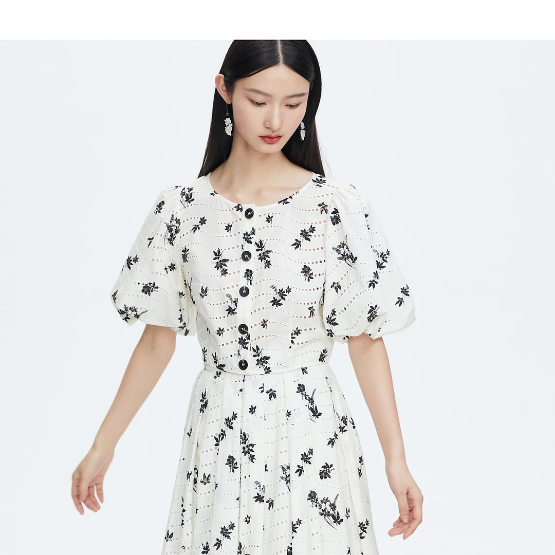 【小余专享】DC-NICE 蕾丝衫/雪纺衫