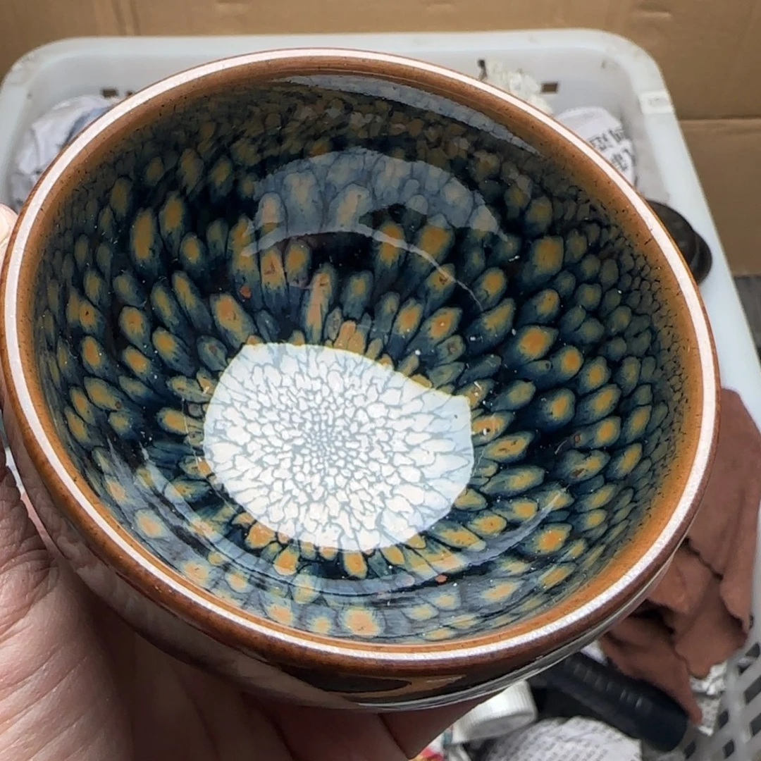 茶盏建盏主人杯单盏微瑕