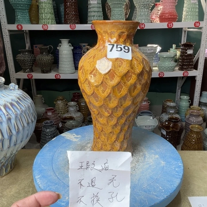 陶景德镇陶瓷花盆花器759
