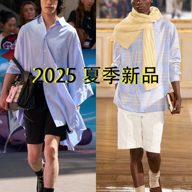 夏季轻奢男T恤定制款棉T恤打底111#