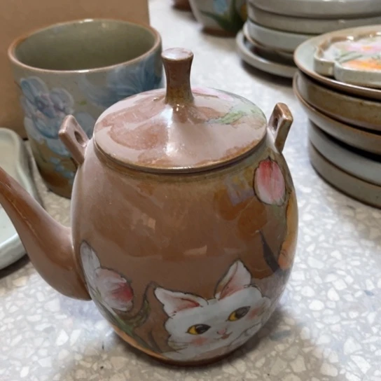 盘景德镇釉下手绘陶瓷