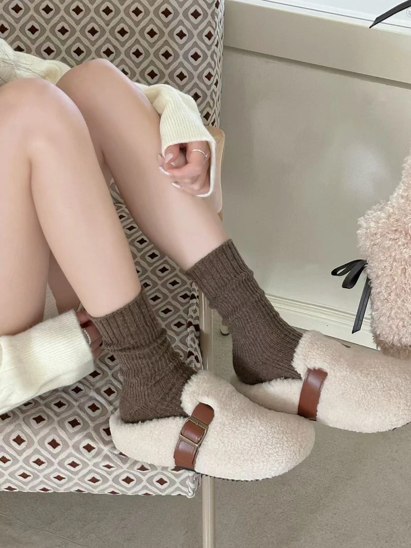 【临时链接】冬季百搭饰品厚款女袜组合