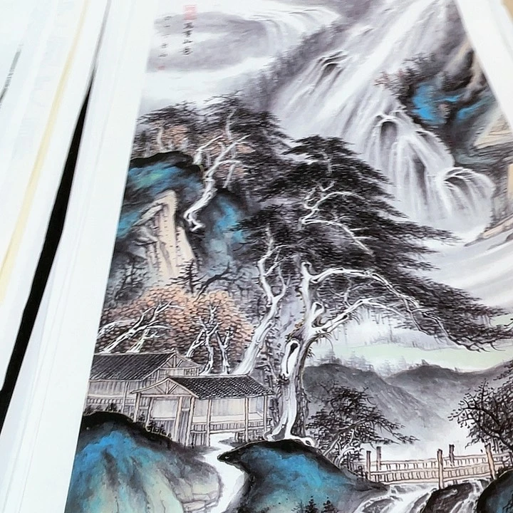 国画书画描金拓染金石传拓手写