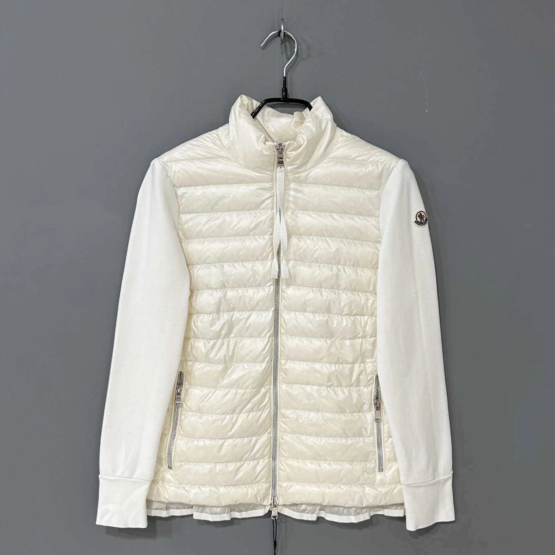 99新 MONCLER 99新/针织拼接拉链外套/S码/37727