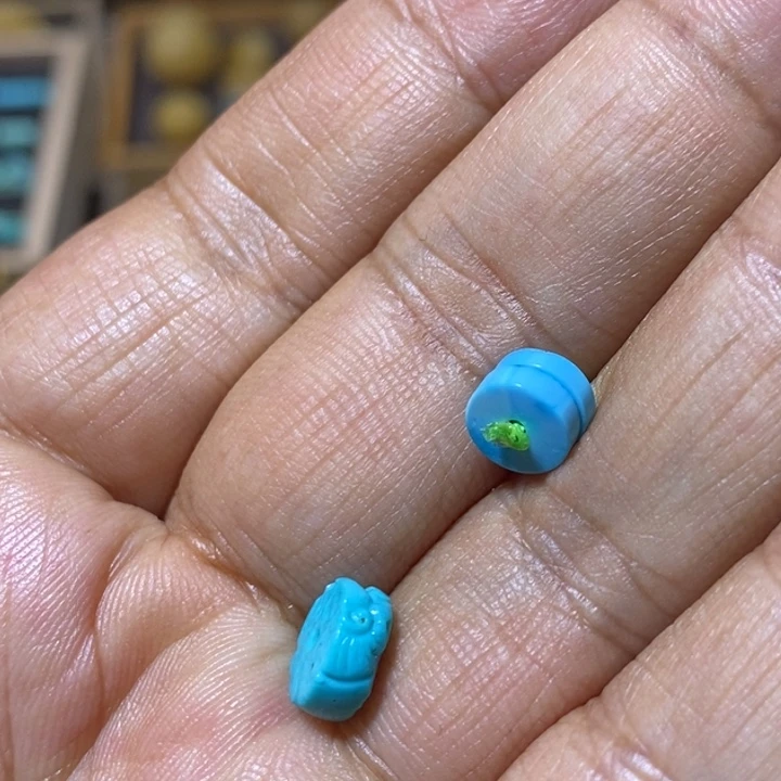 绿松石未镶嵌配饰