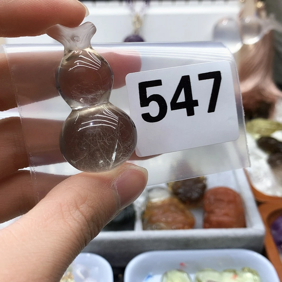 水晶颈饰未镶嵌吊坠