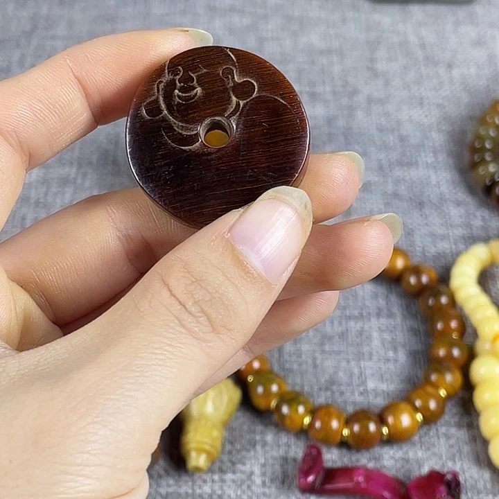 大果紫檀（缅甸花梨）吊坠