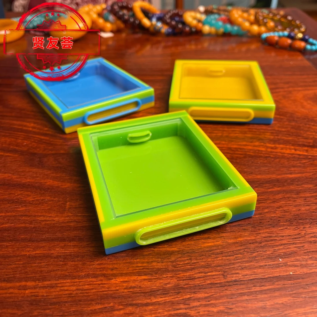 海派单盒 大黄 黄蛉单盒 鸣虫虫具 尺寸81X103X17 鸣虫虫具用具