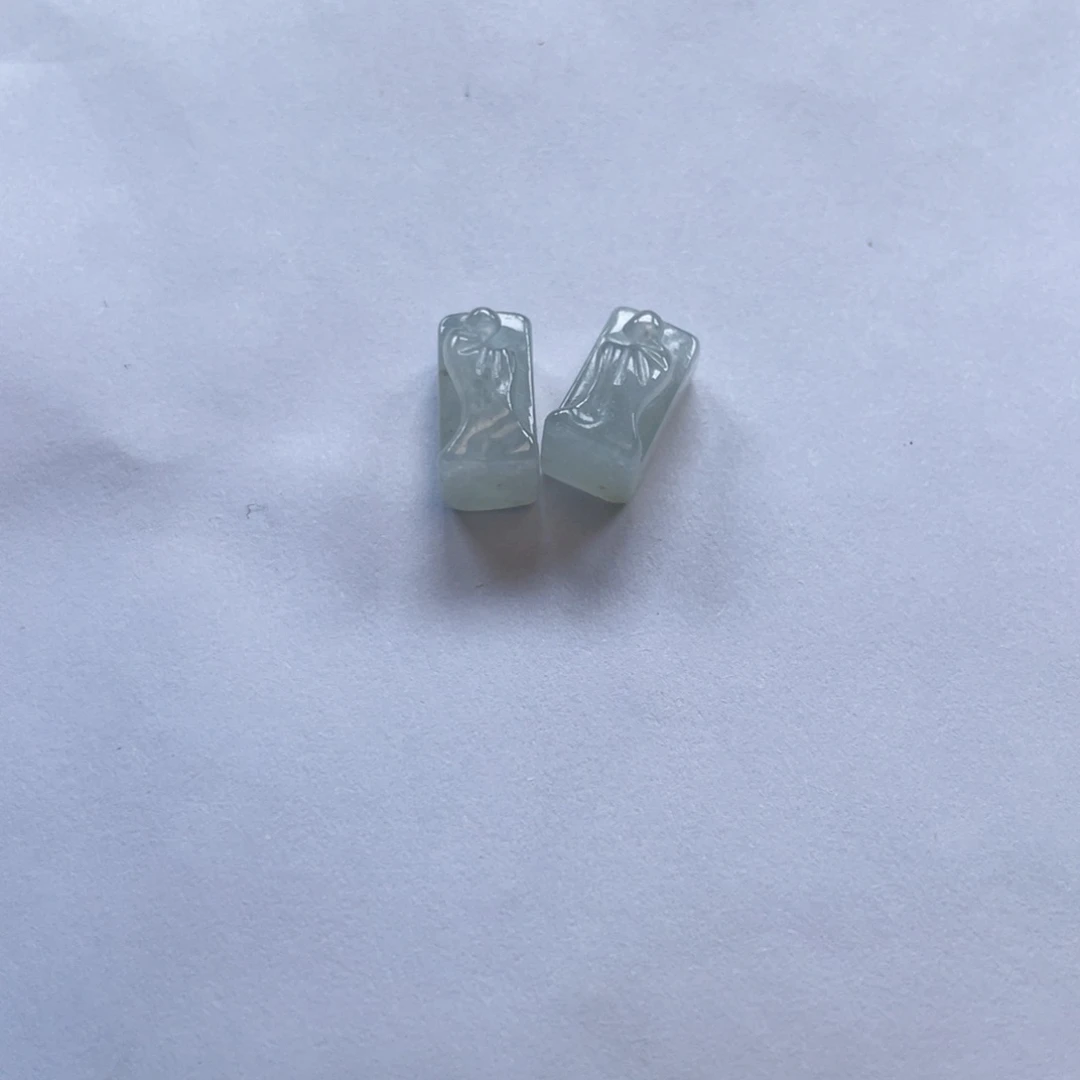 翡翠未镶嵌颈饰耳饰悟道