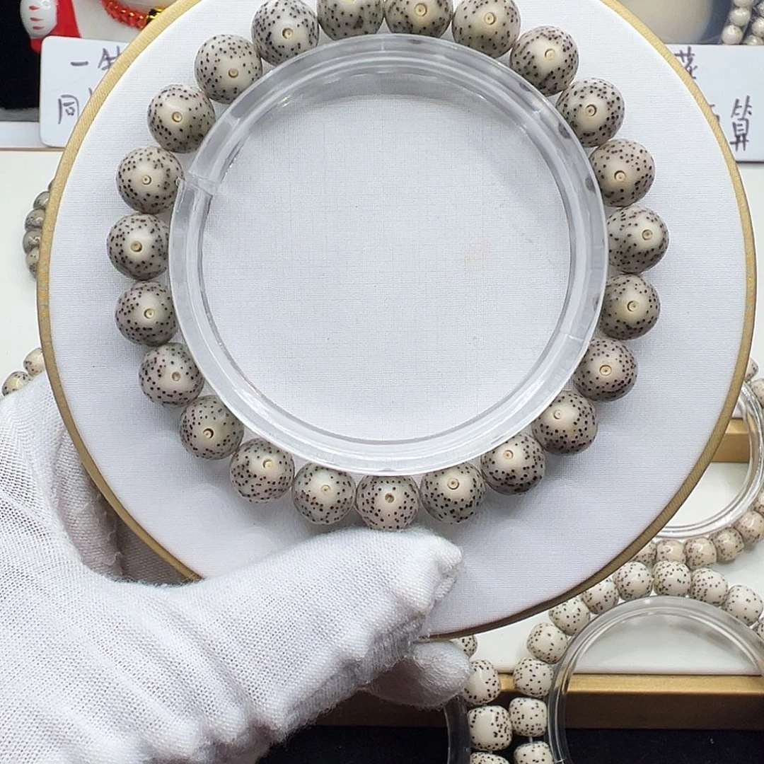 星月菩提手串糯冰10圆珠手持