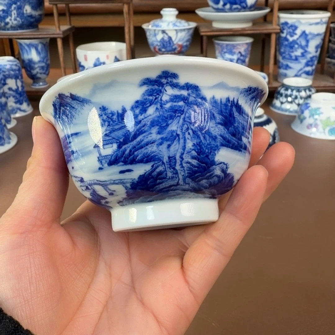 景德镇陶瓷手工手绘