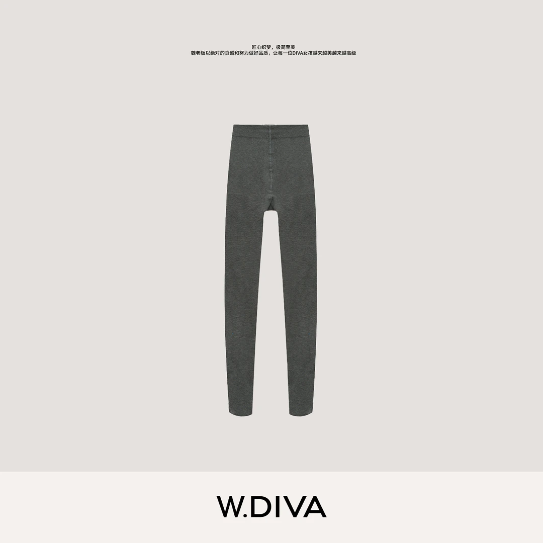W.Diva【蓄热】连裤袜保暖弹力透气高密度显瘦松弛慵懒风3K1224511
