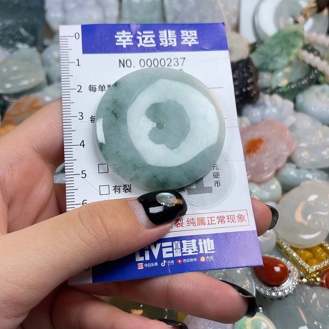 翡翠未镶嵌颈饰237
