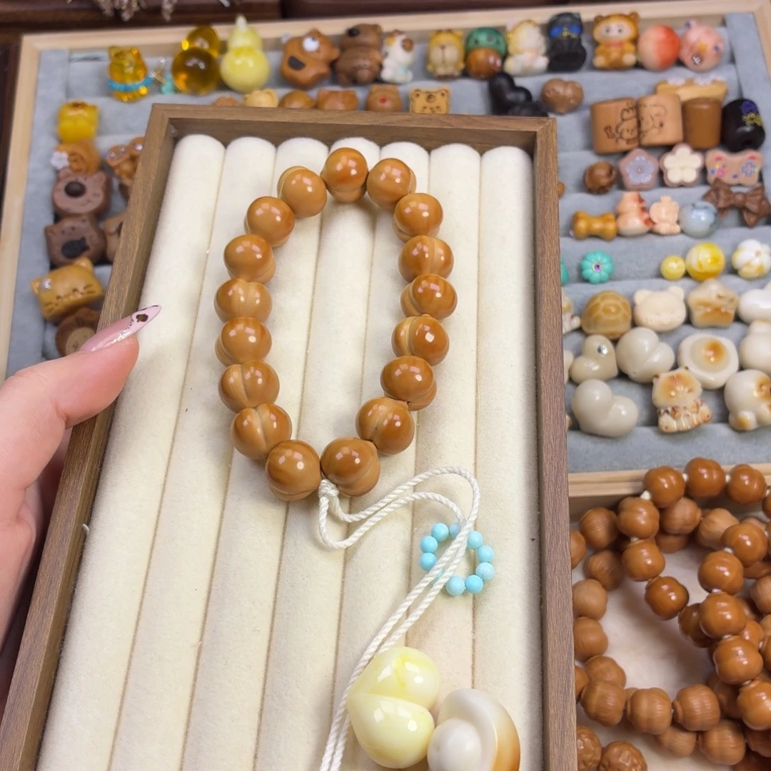 *****猴头核桃手串15屁桃三配饰