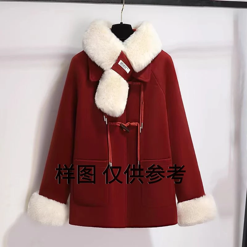 【B4351-B4360】网红时尚加绒保暖百搭韩版春秋冬女装外套ins