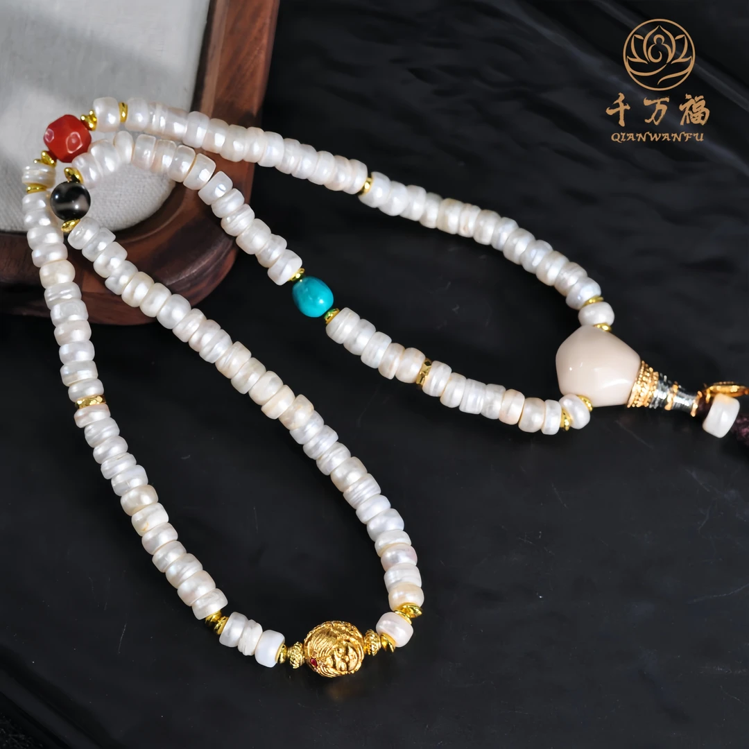 非金属珐琅吊坠 【千万福】珍珍设计手工编织108念念-A2930058