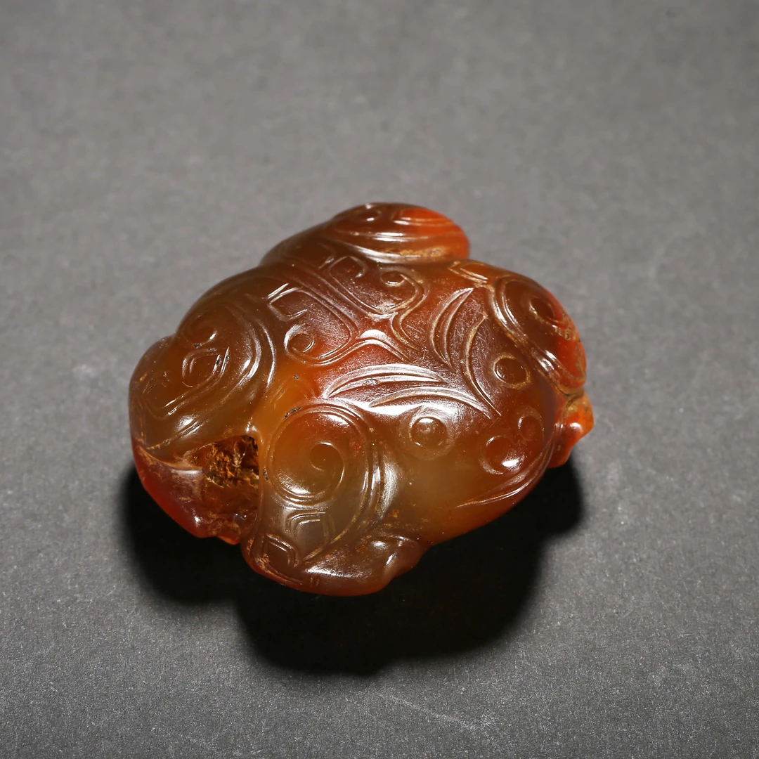 明代/玛瑙蟾/JXZW25052621/收藏/【济文阁】