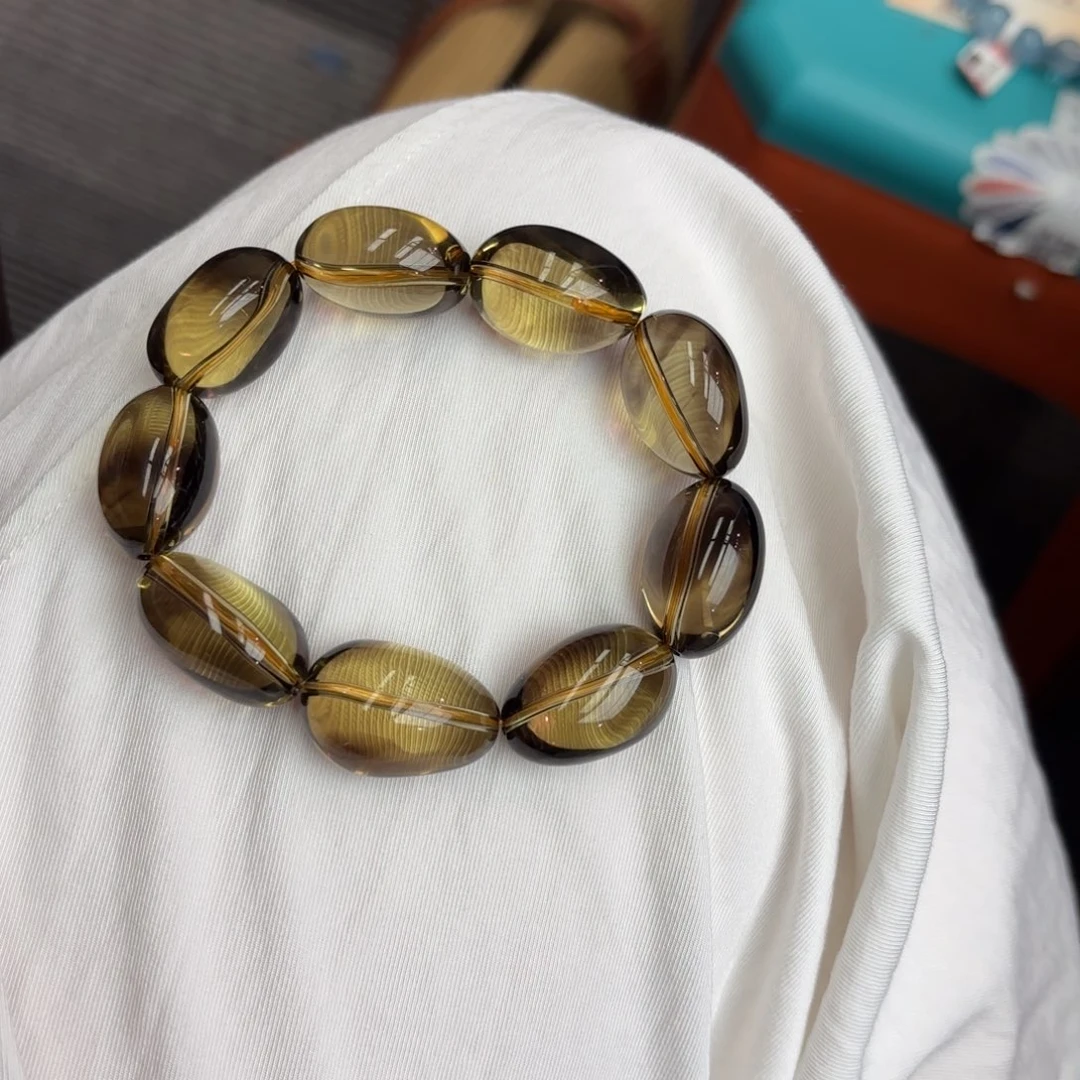 水晶手链未镶嵌黄水晶