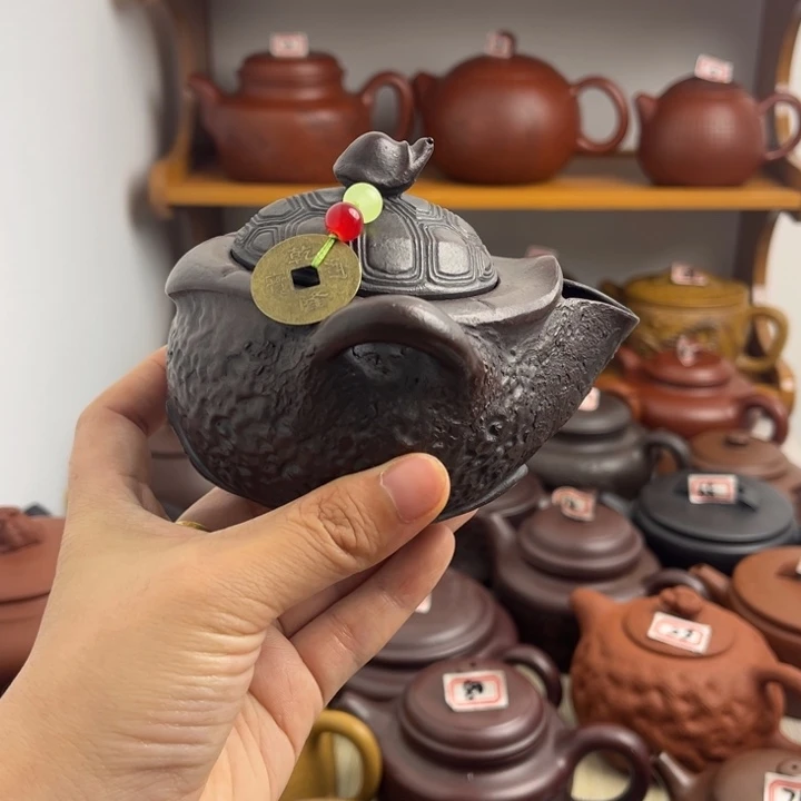 茶壶紫砂宜兴紫砂微瑕250cc