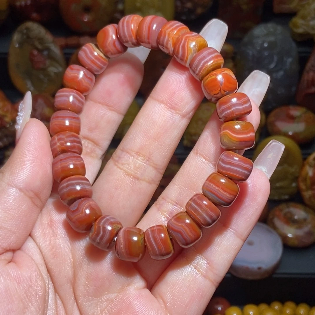 玛瑙/玉髓未镶嵌手串