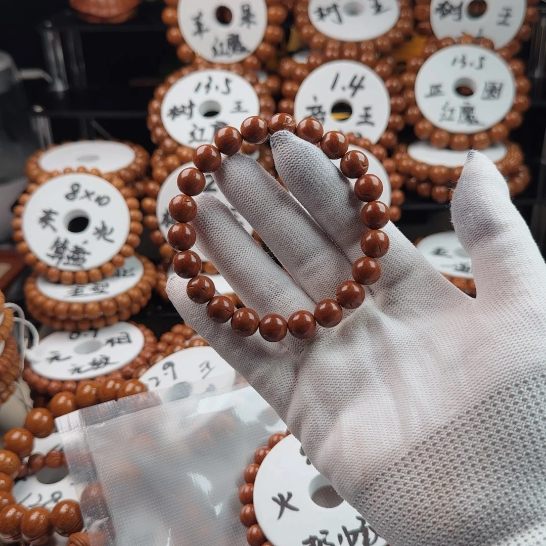 是***哥手串桃核龙纹桃核正圆光珠