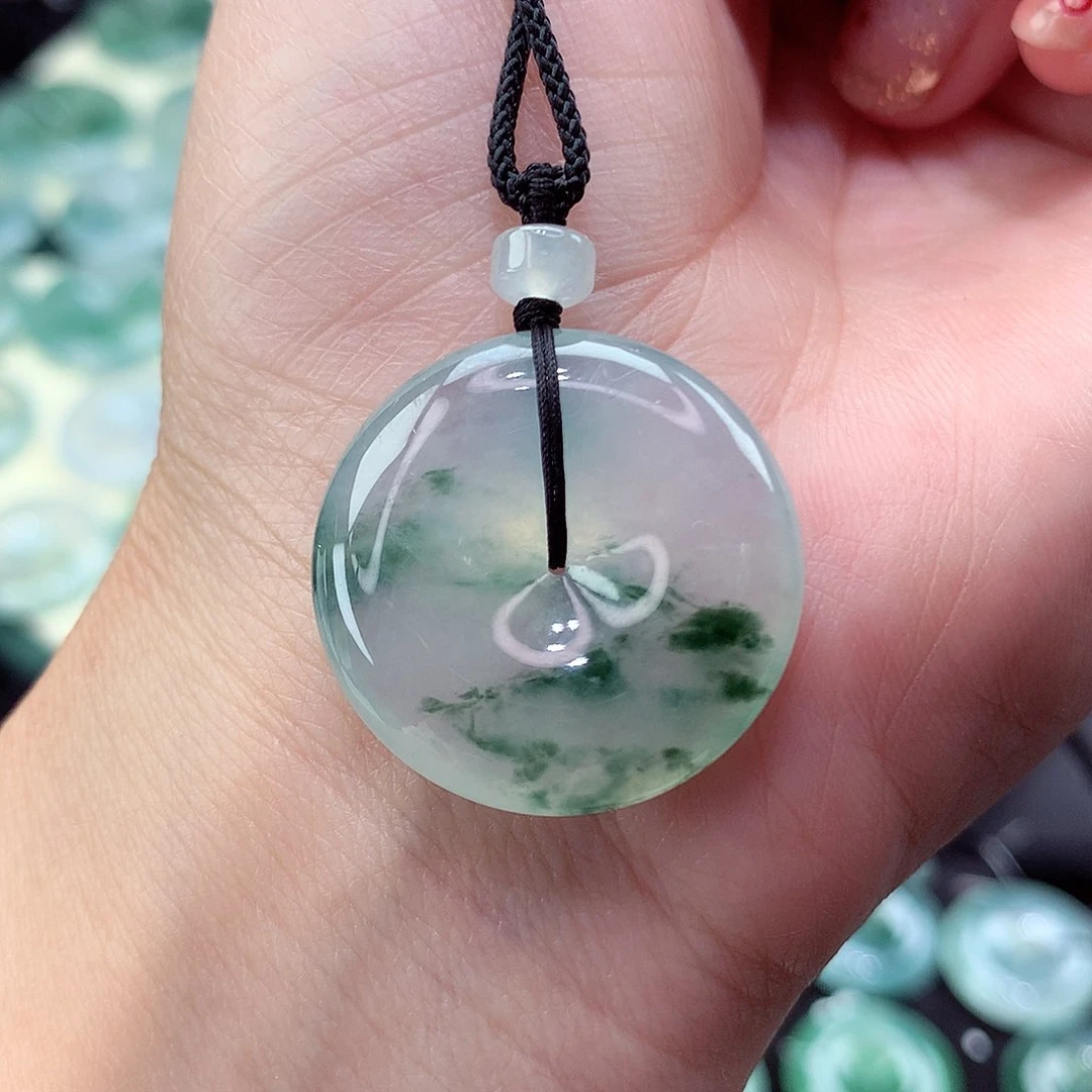 翡翠颈饰未镶嵌79尺寸25/6