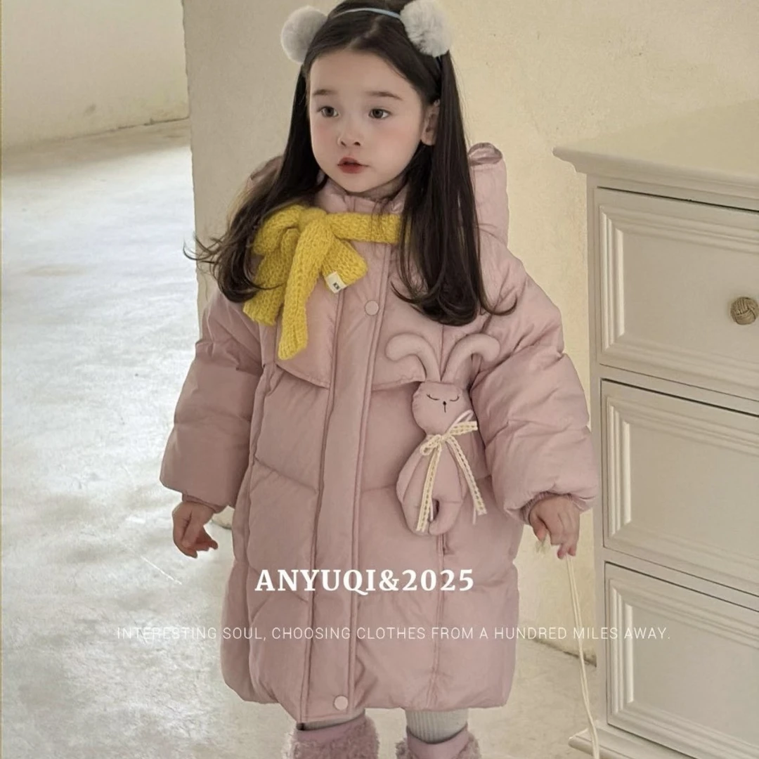 新【桃子西西编号201-255】2025冬季新款反季儿童羽绒服