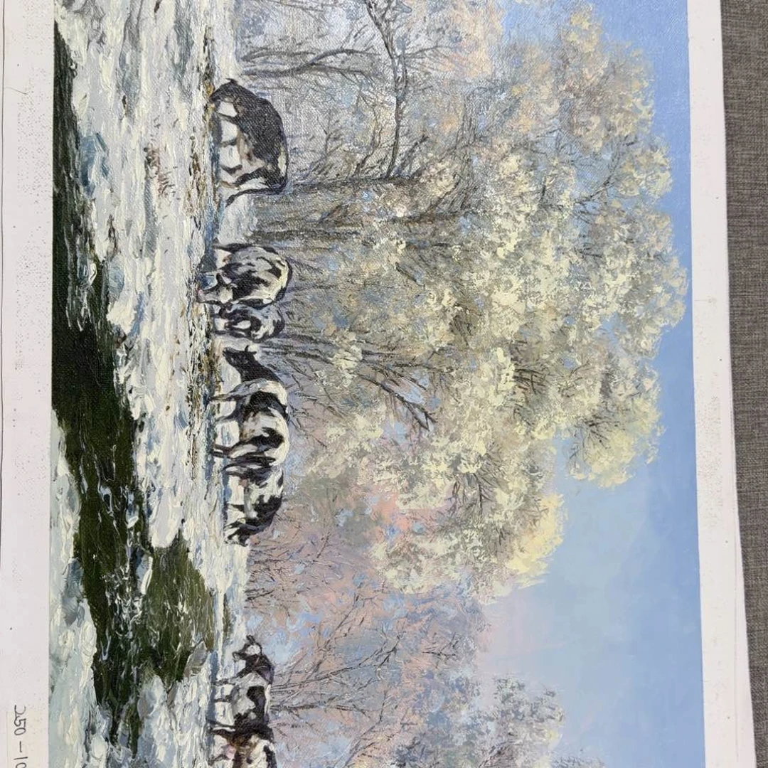 油画我的心好痛啊我的