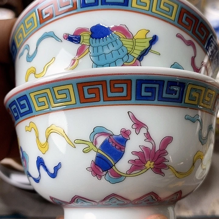 景德镇陶瓷藏式茶碗