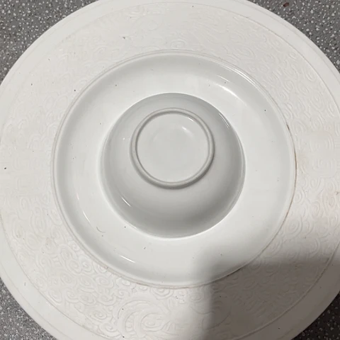 陶瓷12寸手工盘一个