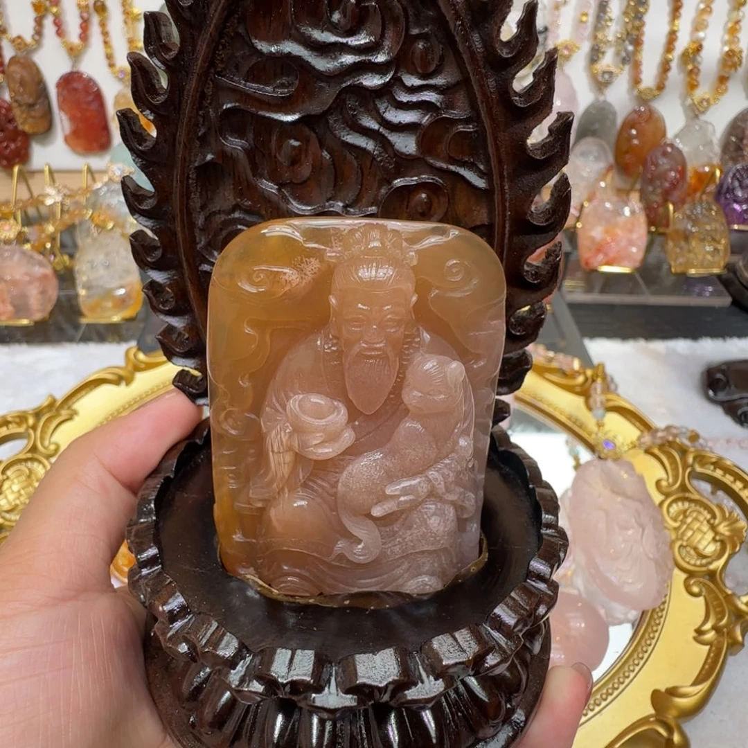 L***a未镶嵌颈饰水晶九尾狐