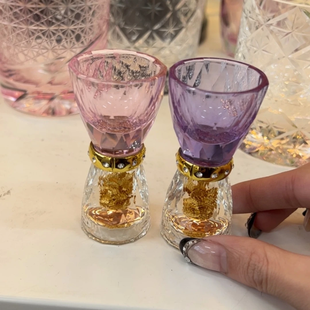 【闪购商品】水晶白酒杯两个～高货福利