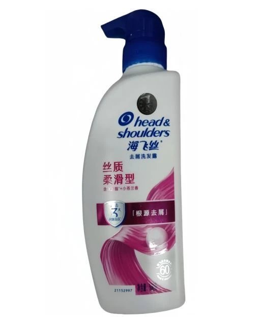 海飞丝丝质柔滑型去屑洗发露 *500g/瓶