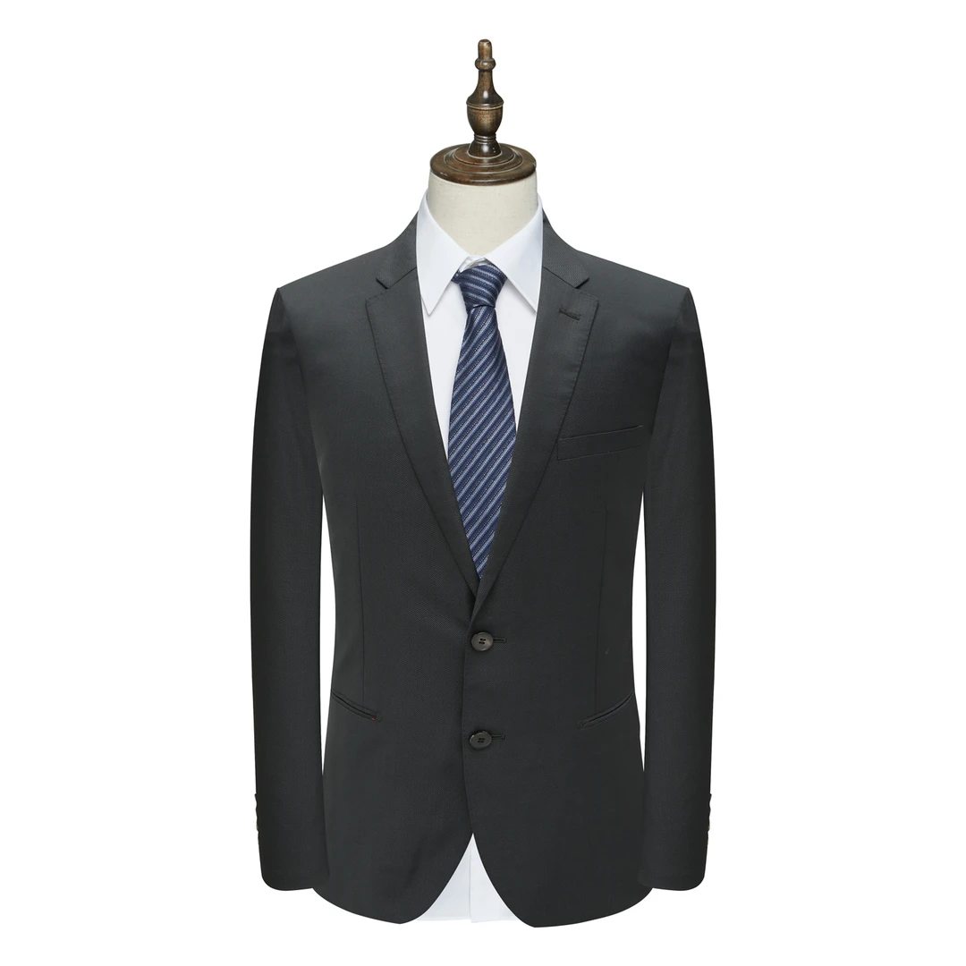 MY365美男式春秋西服 意大利两粒扣无开衩商务西装 1200253