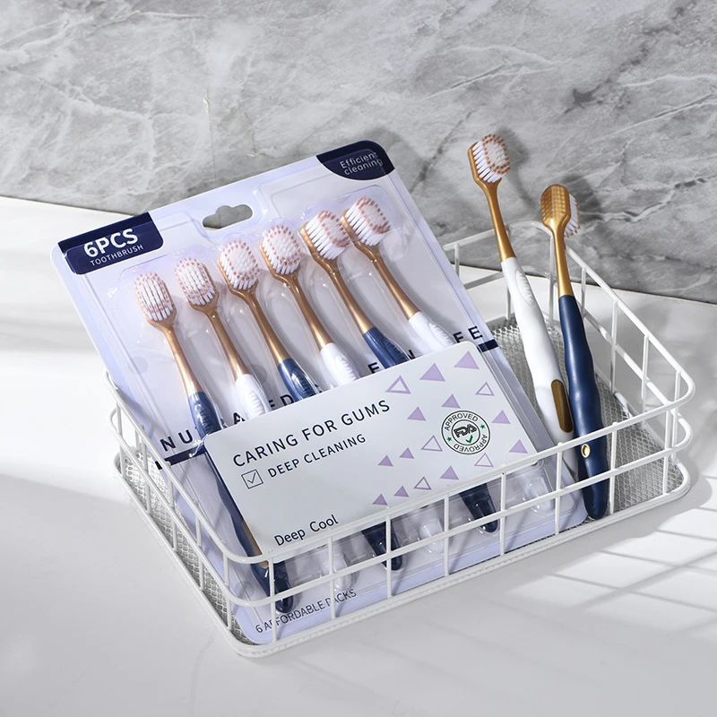 【抢！福利一盒6支】同款牙刷细密柔软刷毛超值实惠洁齿牙刷随机一盒