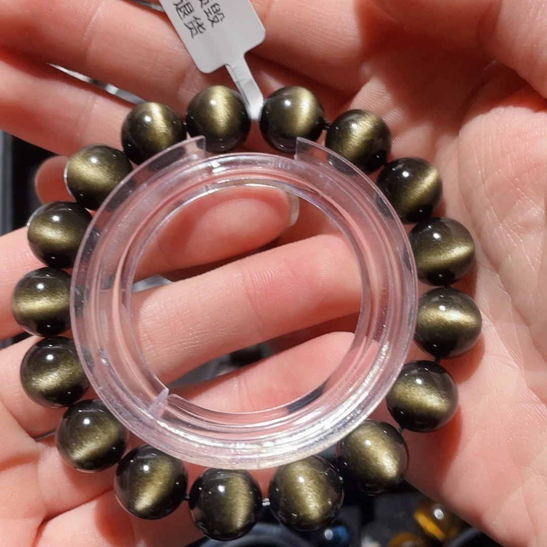 黑曜岩手链未镶嵌万**剧