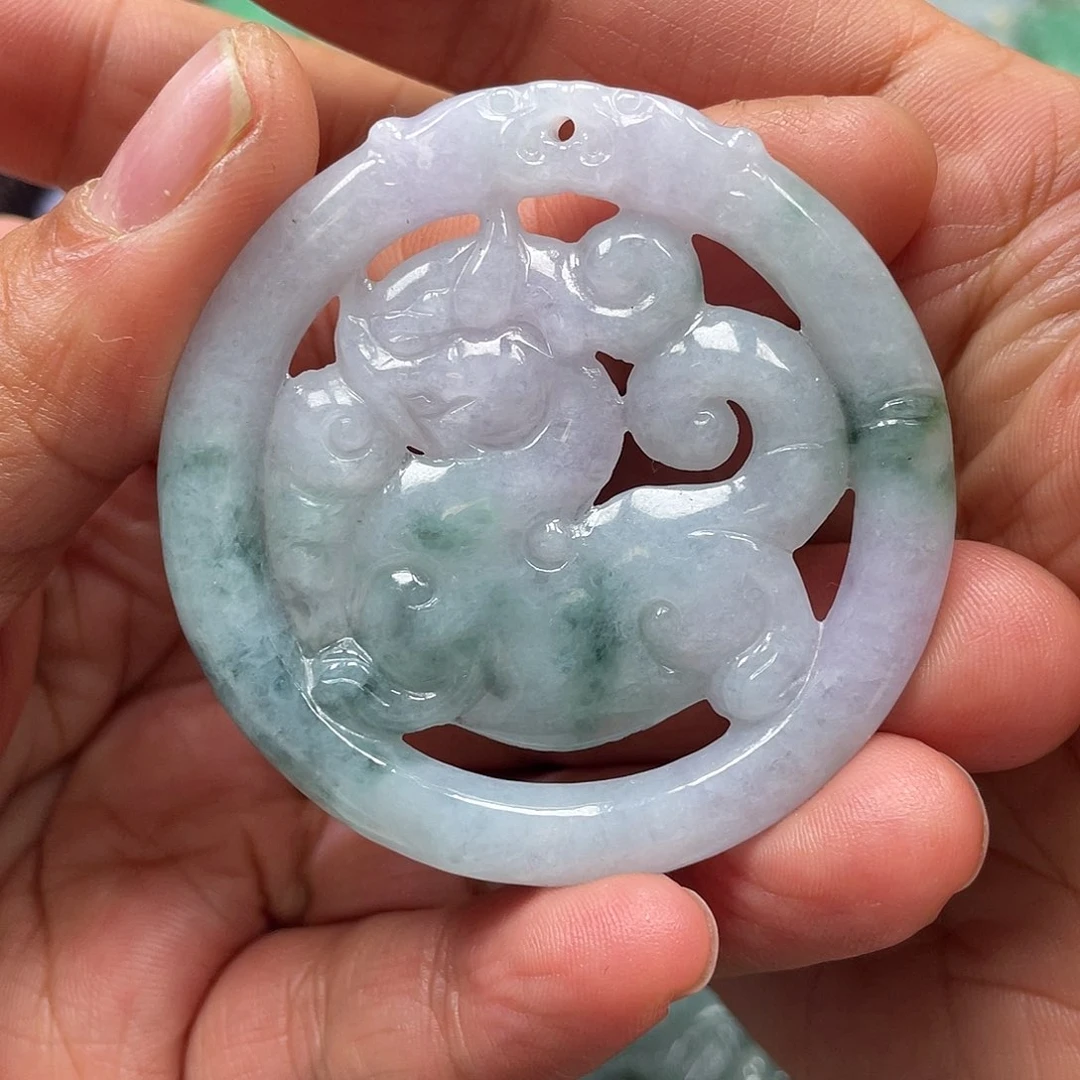 颈饰未镶嵌翡翠翡玉缘翡翠