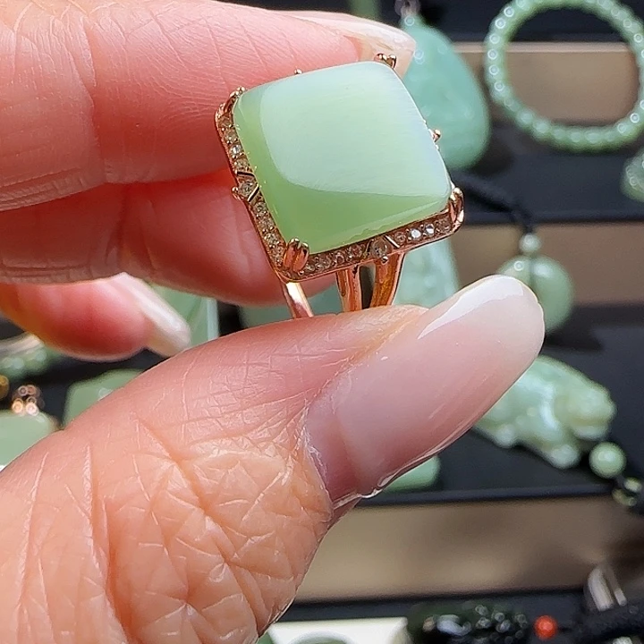 和田玉银S925镶嵌颈饰