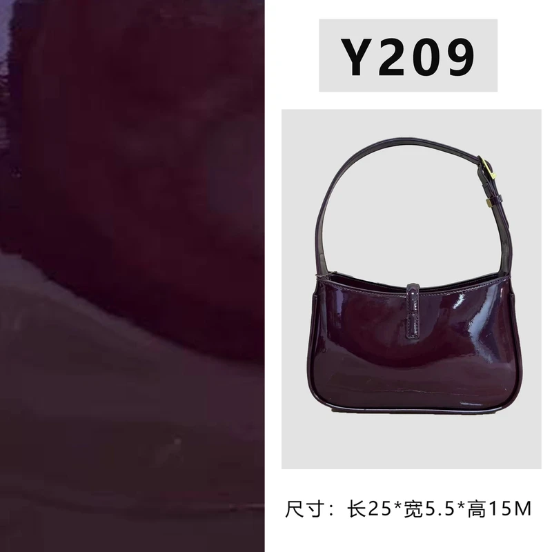 【Y209】HoBo 腋下（尺寸25*15*5.5CM）新款酒红色女包