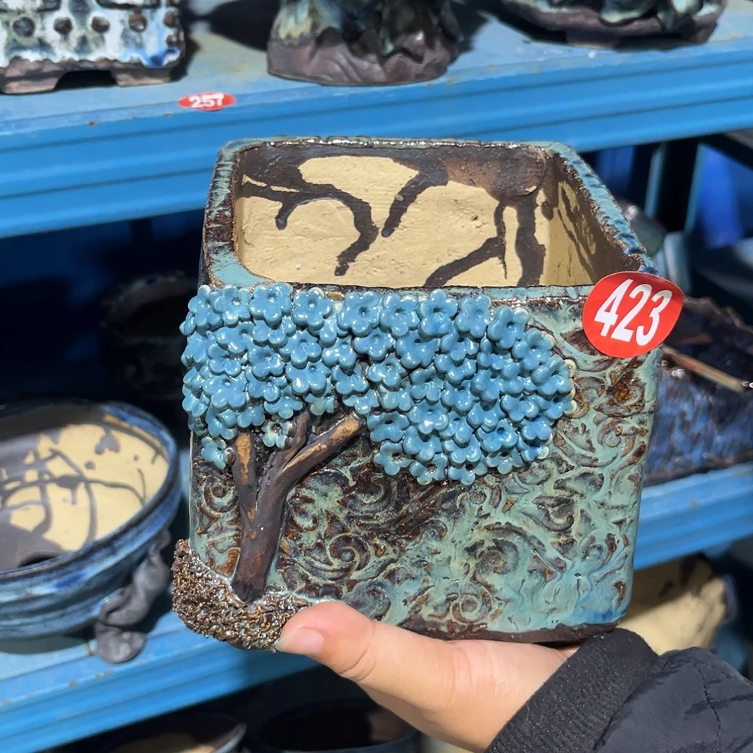 微瑕423 号陶然花器手工花盆
