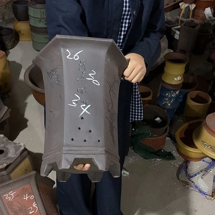 紫砂花盆紫砂花盆