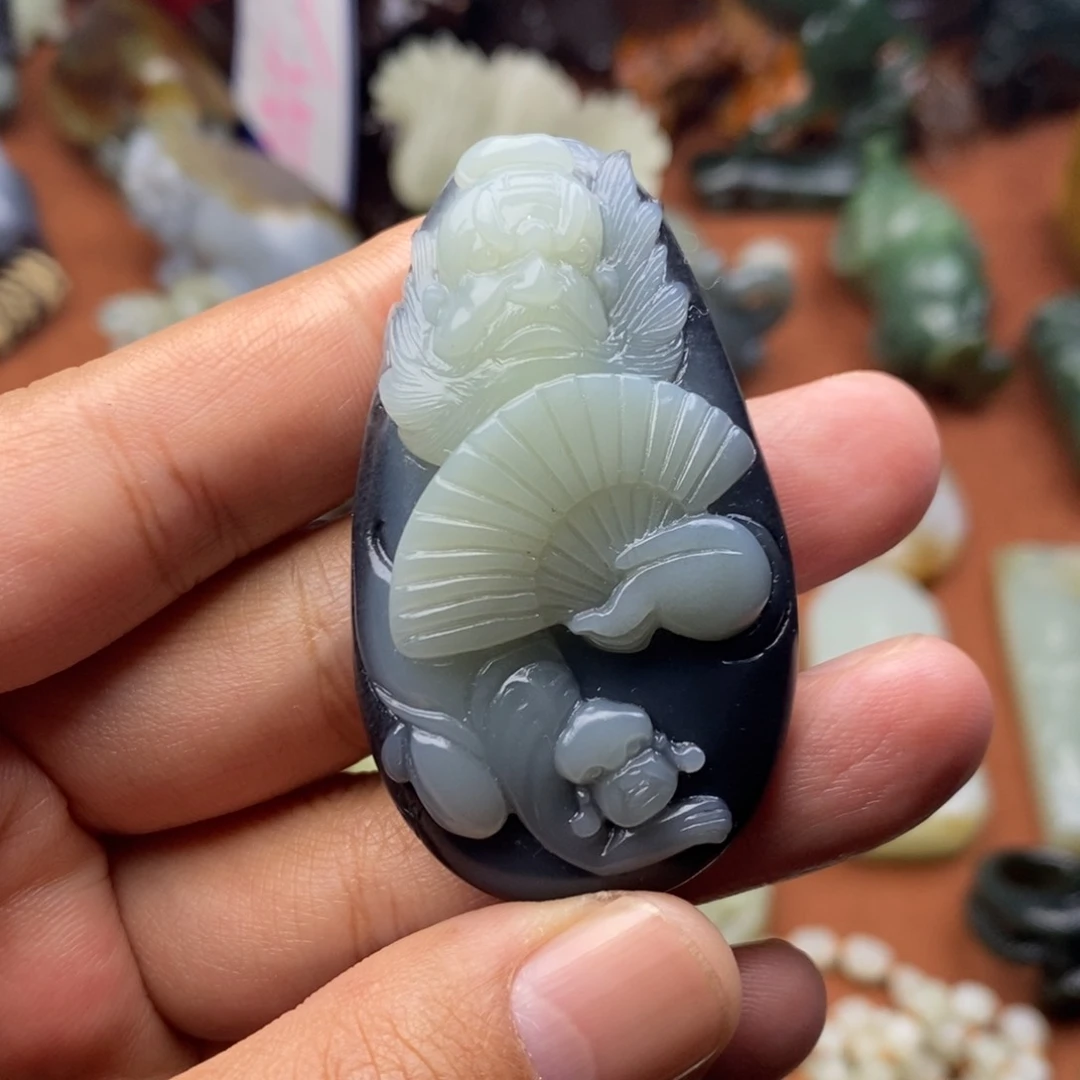 和田玉挂件未镶嵌