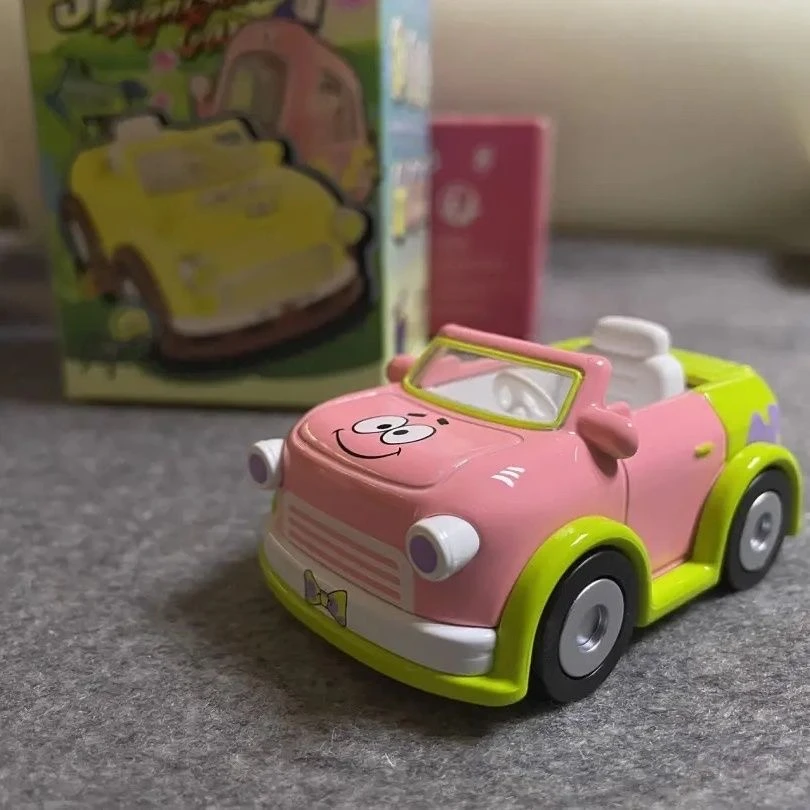 【正版海绵宝宝观光车】模型载具系列盲盒手办儿童玩具摆件礼物