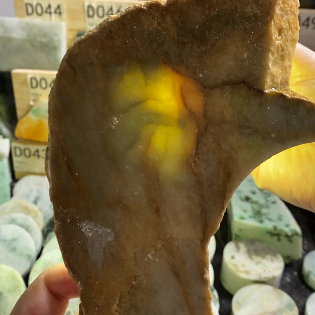 颈饰未镶嵌翡翠天然翡翠