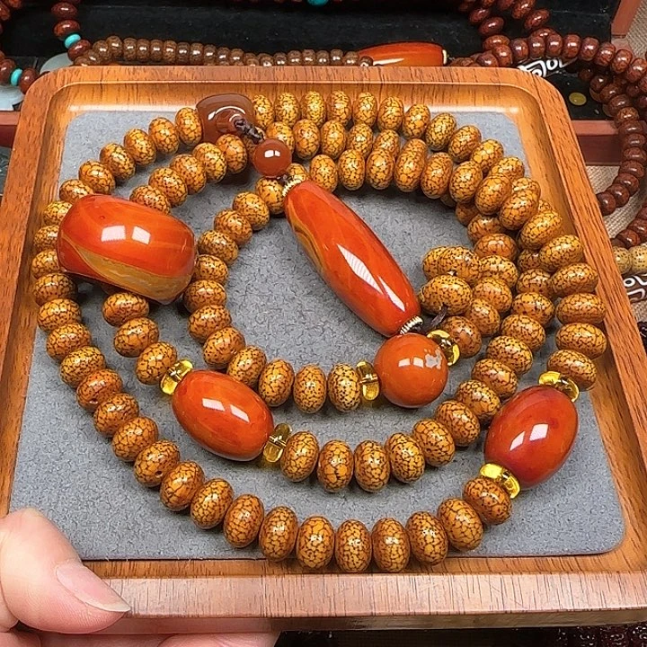 星月菩提吊坠小*星月菩提吊坠