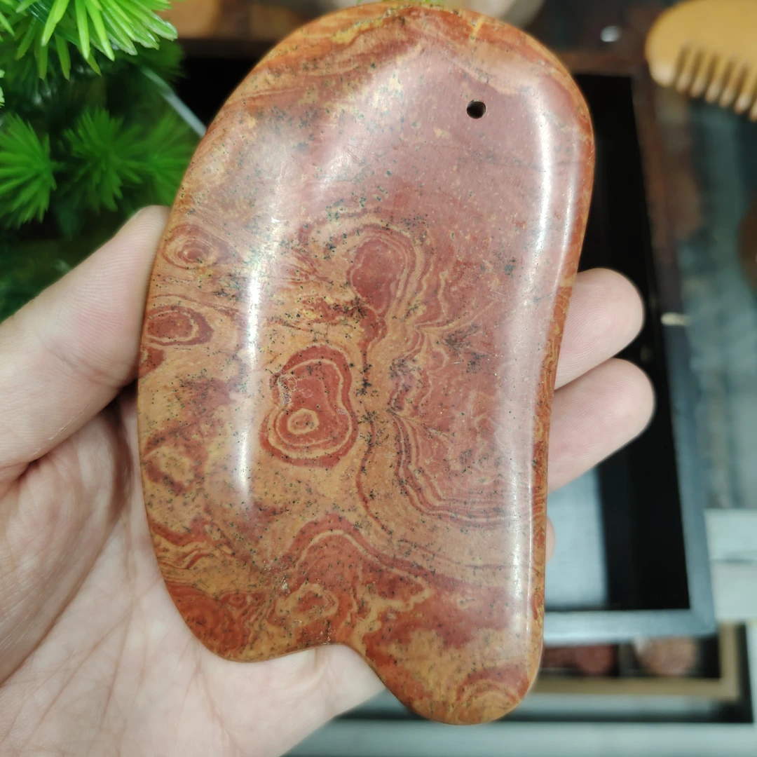 精品花纹好泗水砭石刮板