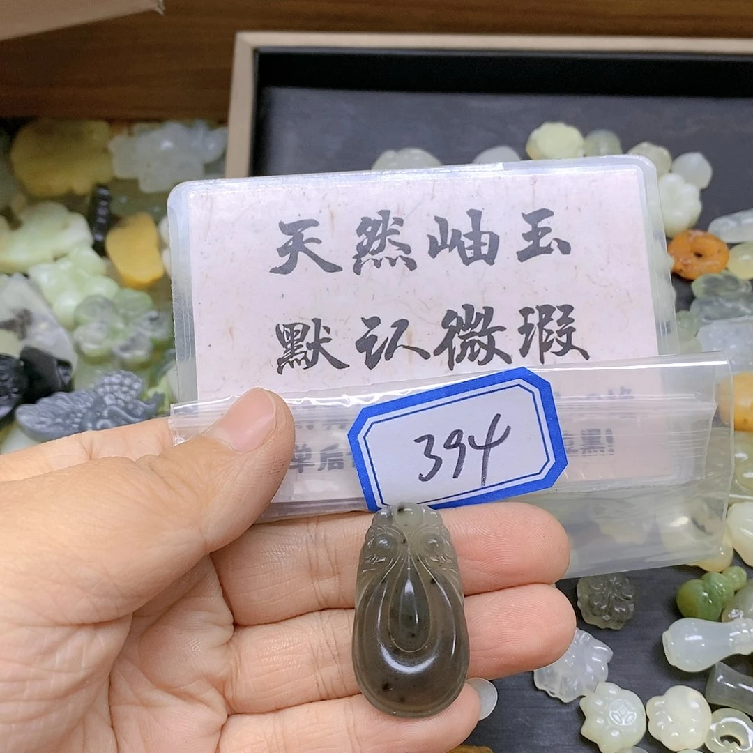 蛇纹石玉颈饰未镶嵌394