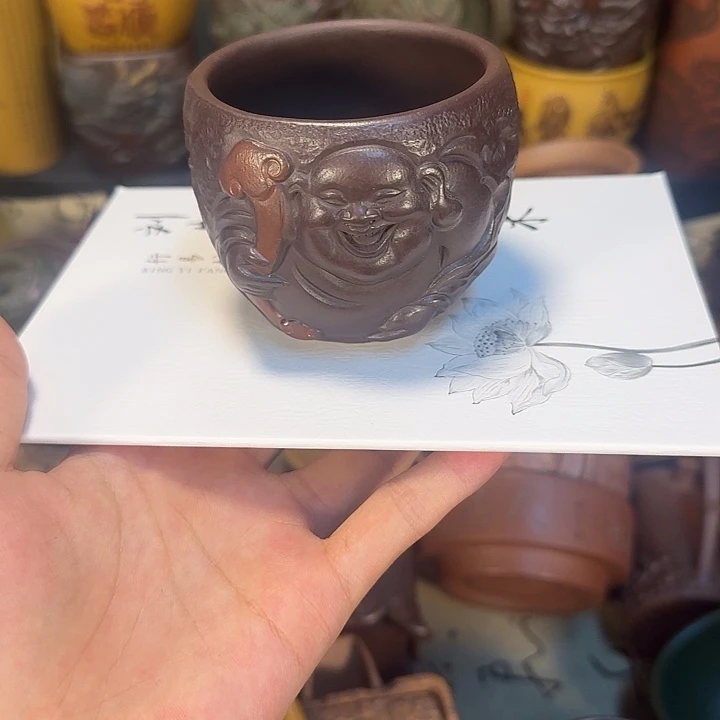茶杯紫砂宜兴紫砂茶杯