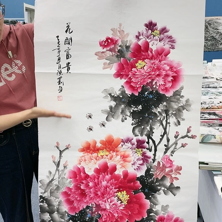 国画纯手绘国画作品鉴赏