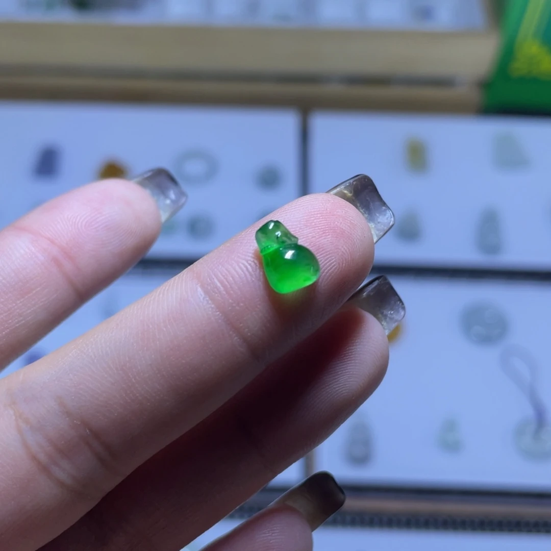 未镶嵌定制翡翠钱袋